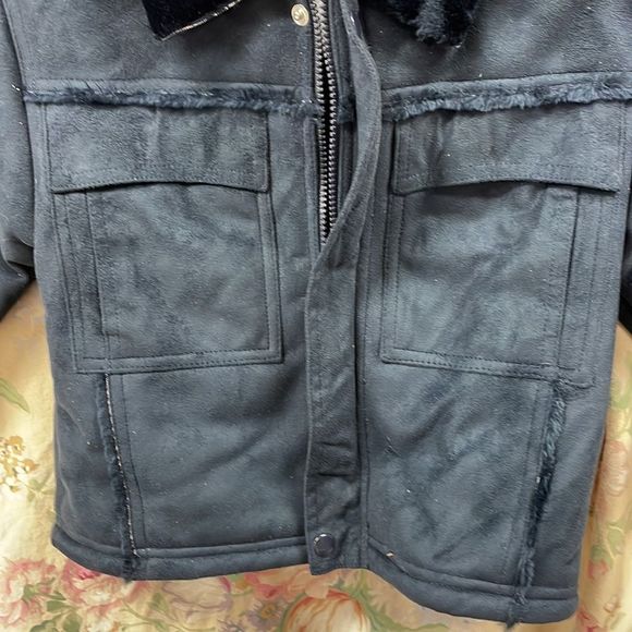 Widgeon Little Boys  Faux Suede Lined Jacket - Picture 4 of 6